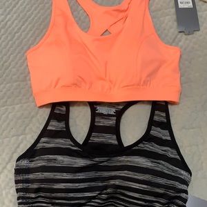 New sports bras